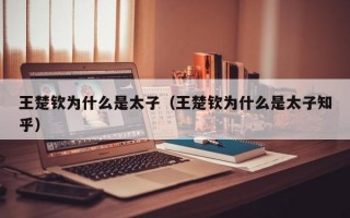 王楚钦为什么是太子（王楚钦为什么是太子知乎）